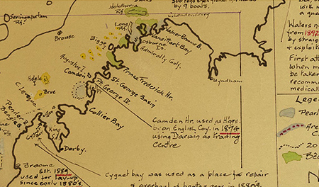 A map from the book